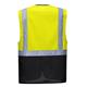 Portwest Warsaw Hi Vis Contrast Executive Vest 3XL Yellow/Blk (Pack of 10)
