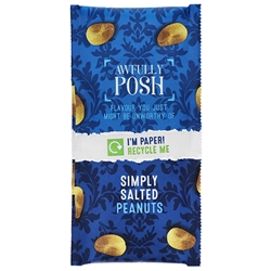 AWFULLY POSH - PAPER - SALTED PEANUT - SHOT PACK - 18X50G