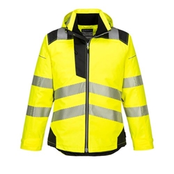 Portwest PW3 Hi Vis Winter Jacket M Yellow/Blk