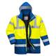 Portwest Hi Vis Contrast Winter Traffic Jacket M Yellow/Royal