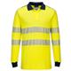 Portwest PW3 Flame Resistant Hi Vis Polo Shirt 3XL Yellow/Navy