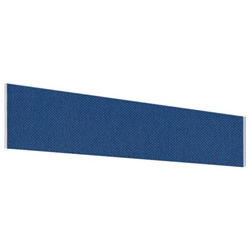 Impulse Plus Angle 450/1500 Desktop Screen Powder Blue Fabric Light Grey Edges