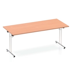 Impulse 1800 Folding Rectangular Table Beech Ref I000692