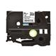 Brother P-Touch TZe Matt Laminated Tape Cassette 36mm x 8m Black on White Tape TZE-M261