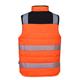 Portwest PW3 Hi Vis Reversible Bodywarmer S Orange/Blk