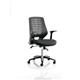 Impulse 1600 x 800 Silver Cant Office Desk Walnut + 2 Dr Mobile Ped & Relay Silver Back