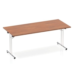 Impulse 1800 Folding Rectangular Table Walnut Ref I000701