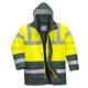 Portwest Hi Vis Contrast Winter Traffic Jacket 2XL Yellow/Green