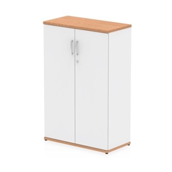 Impulse 1200mm Cupboard Oak and White
