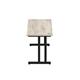 Impulse 1800 x 600mm Straight Desk Grey Oak Top Black Cantilever Leg