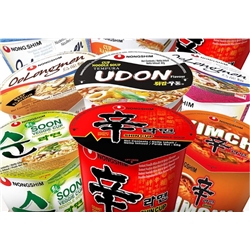 WaNaHong Nongshim Shin Cup Noodles Assorted Box (12 Cups)