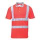 Portwest Hi Vis Polo Shirt S/S L Red