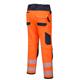 Portwest PW3 Hi Vis Work Trousers 48 Orange/Navy