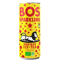 BOS - SPARKLING ROOIBOS ICED TEA - LEMON - 12X250ML
