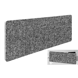 Impulse Plus Oblong 300/1200 Backdrop Screen Rounded Corners Lead Fabric Light Grey Edges