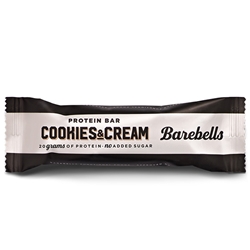 BAREBELLS - COOKIES AND CREAM PROTEIN BAR - 12X55G