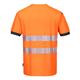 Portwest PW3 Hi Vis Cotton Comfort T-Shirt S/S 3XL Orange/Gry
