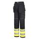 Portwest PW3 Hi Vis Class 1 Holster Pocket Trousers 38 Yellow/Blk