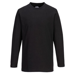 Portwest Long Sleeve T-Shirt 2XL Blk