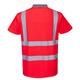 Portwest Hi Vis Polo Shirt S/S 3XL Red