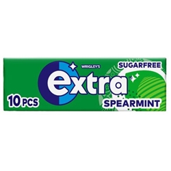 Extra Spearmint Sugarfree Chewing Gum 10 Pieces