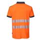 Portwest PW3 Hi Vis Cotton Comfort Polo Shirt S/S L Orange/Navy