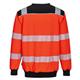 Portwest PW3 Hi Vis Sweatshirt 3XL Red/Blk