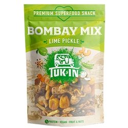 TUK-IN - BOMBAY TRAIL MIX - LIME & PICKLE - 9X40G