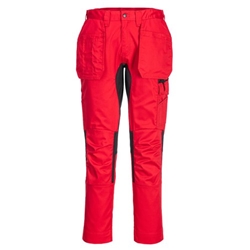 Portwest WX2 Eco Stretch Holster Trousers 38 Deep Red