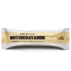 BAREBELLS - WHITE CHOCOLATE ALMOND PROTEIN BAR - 12X55G