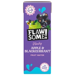 FLAWSOME! CARTON - APPLE & BLACKCURRANT - 27X200ML