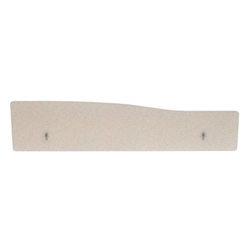 Impulse Plus Wave 300/1800 Backdrop Screen Rounded Corners Light Grey Fabric Light Grey Edges