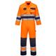 Portwest Nantes Hi Vis Contrast Work Coverall 3XL Orange/Navy