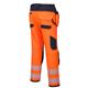 Portwest PW3 Hi Vis Holster Pocket Work Trousers 48 Orange/Navy