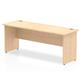 Impulse 1800/600 Rectangle Panel End Leg Desk Maple Ref MI002475