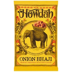 HOWDAH SNACKS - ONION BHAJI - 18X35G