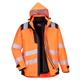 Portwest PW3 Hi Vis 3-in-1 Jacket M Orange/Blk
