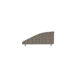 Impulse Plus Angle 450/800 Desktop Screen Lead Fabric Light Grey Edges
