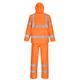 Portwest Hi Vis Packaway Rain Suit XL Orange