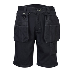 Portwest PW3 Holster Work Shorts 38 Blk