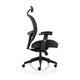 Denver Black Mesh Chair With Headrest Ref KC0283