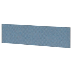 Impulse Plus Oblong 450/1500 Desktop Screen Sky Blue Fabric Light Grey Edges