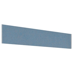 Impulse Plus Angle 450/1500 Desktop Screen Sky Blue Fabric Light Grey Edges