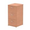 Impulse Filing Cabinet 3 Drawer Beech
