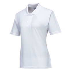 Portwest Naples Womens Polo Shirt XS White