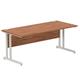Impulse Cantilever 1800 Rectangle Desk Walnut
