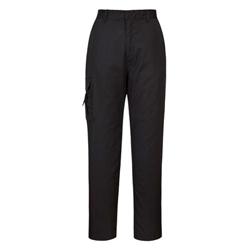 Portwest Womens Combat Trousers M Blk Tall