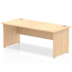 Impulse Panel End 1800 Rectangle Desk Maple