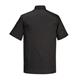 Portwest Kent Chefs Jacket S/S M Blk