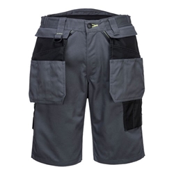 Portwest PW3 Holster Work Shorts 30 Zoom Gry/Blk